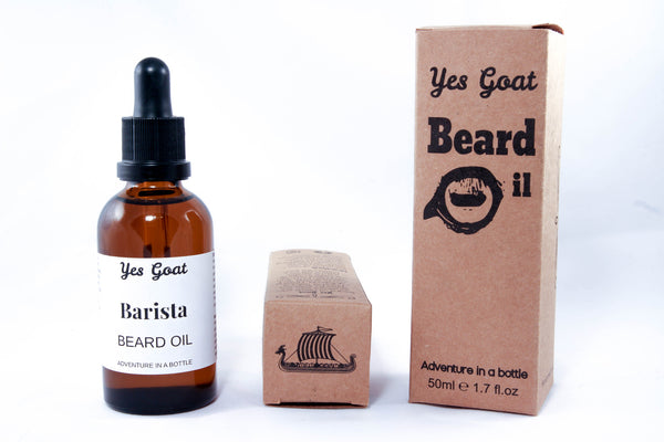 yes goat barista beard oil