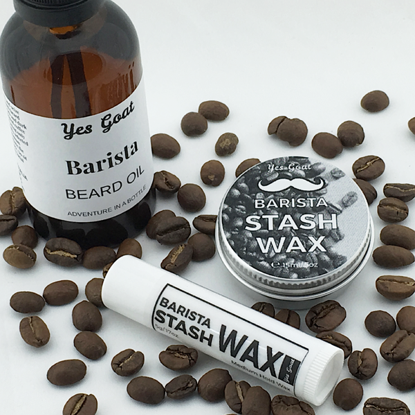 Barista Stash Wax and Barista Beard Oil